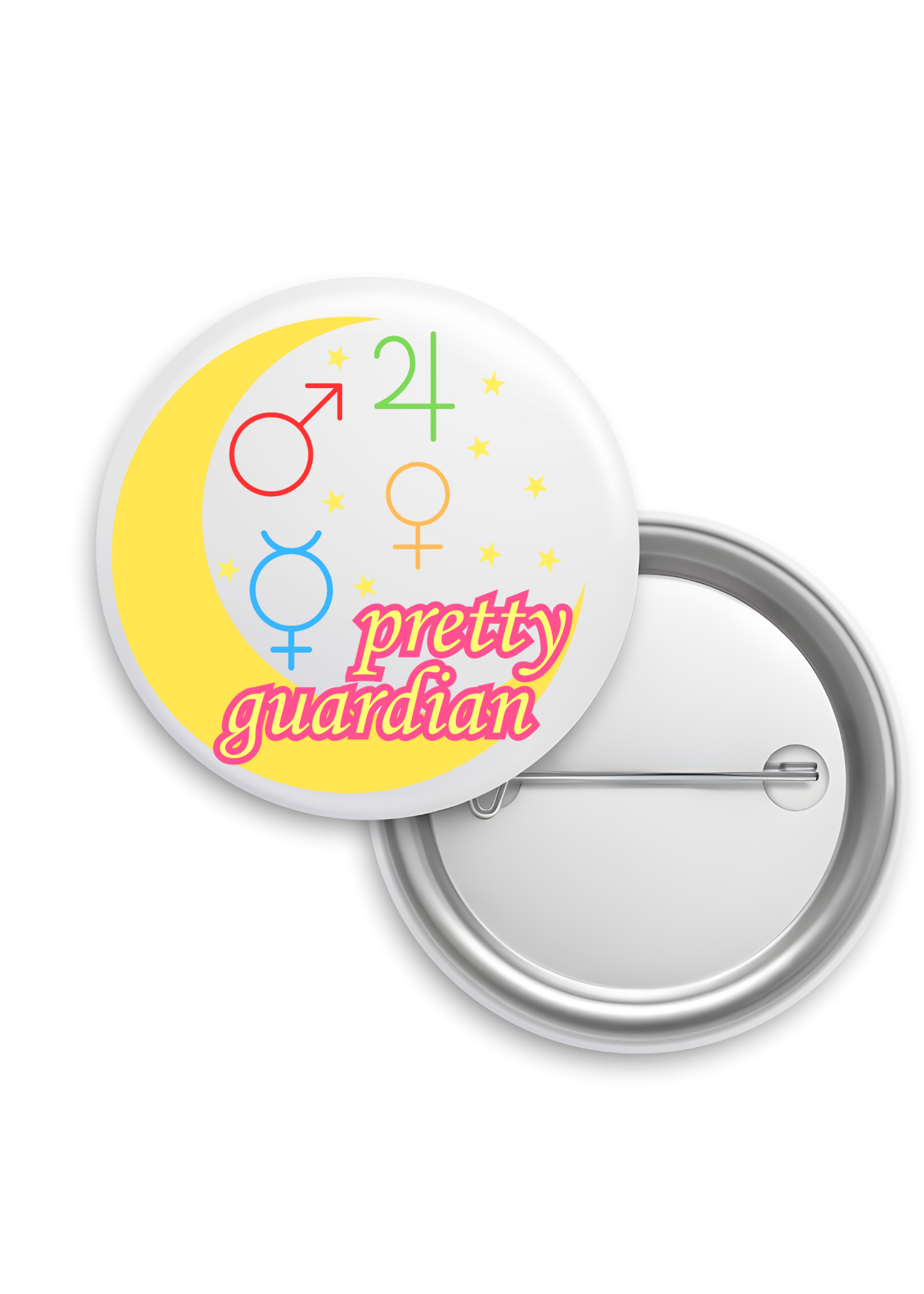 Pretty Guardian Button
