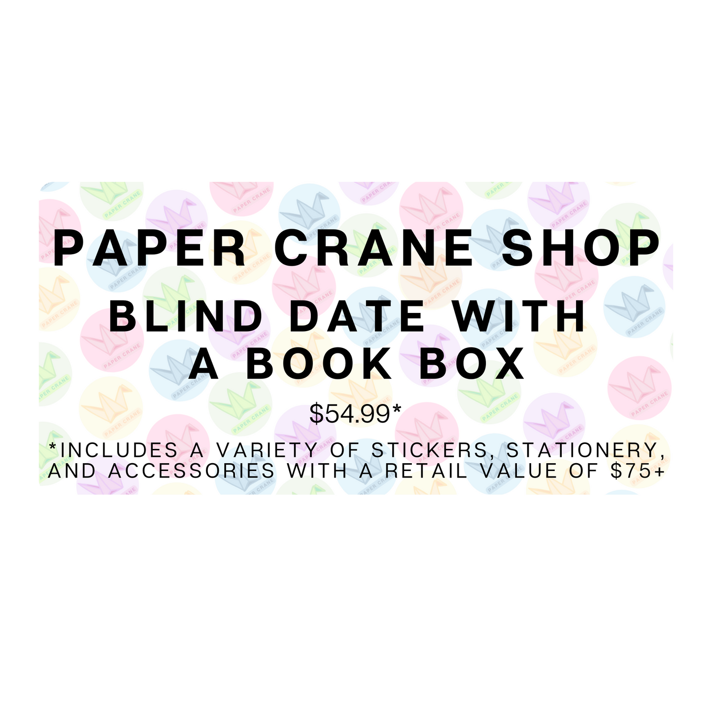 Blind Date with A Book Box