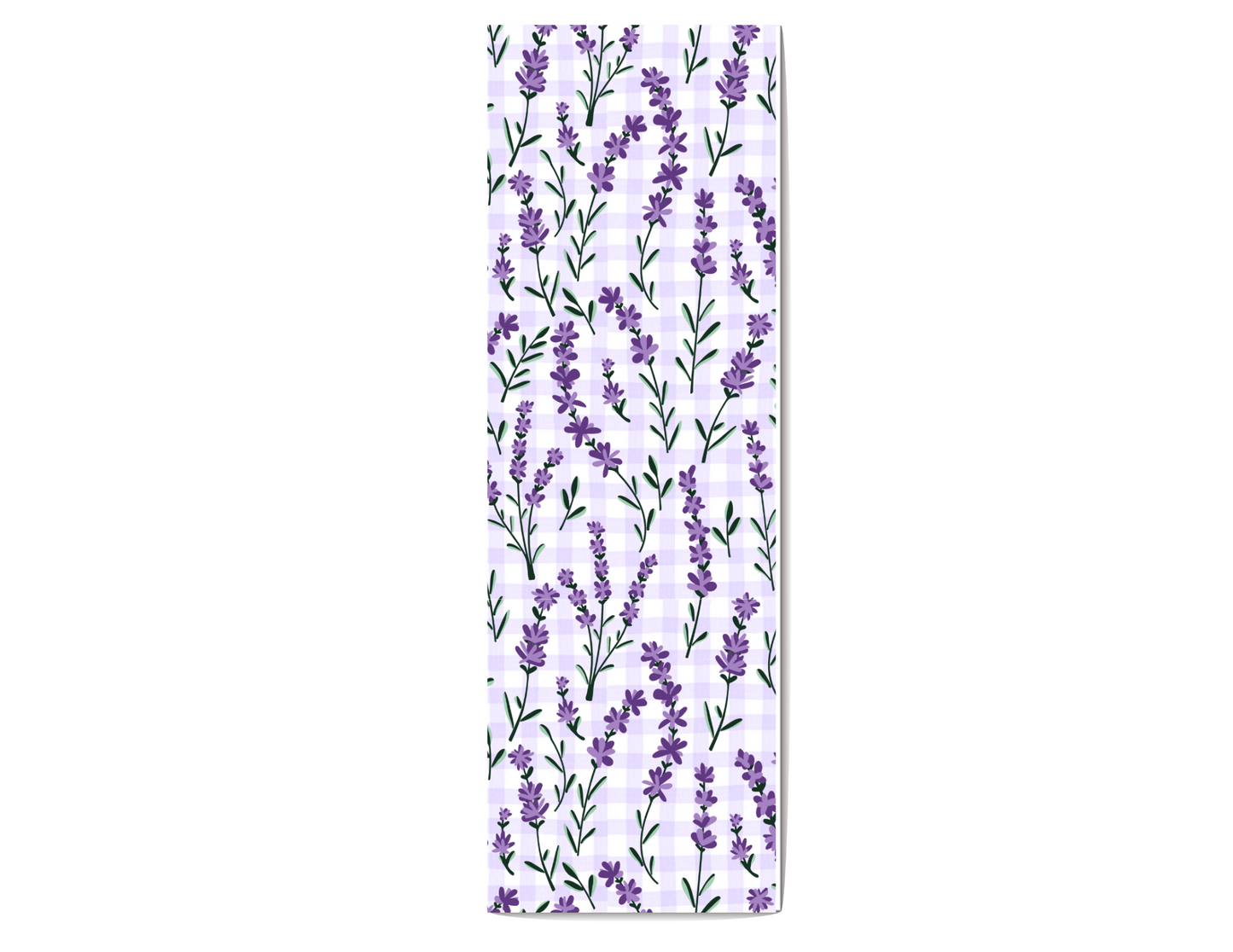 Lovely Lavender Laminate Bookmark