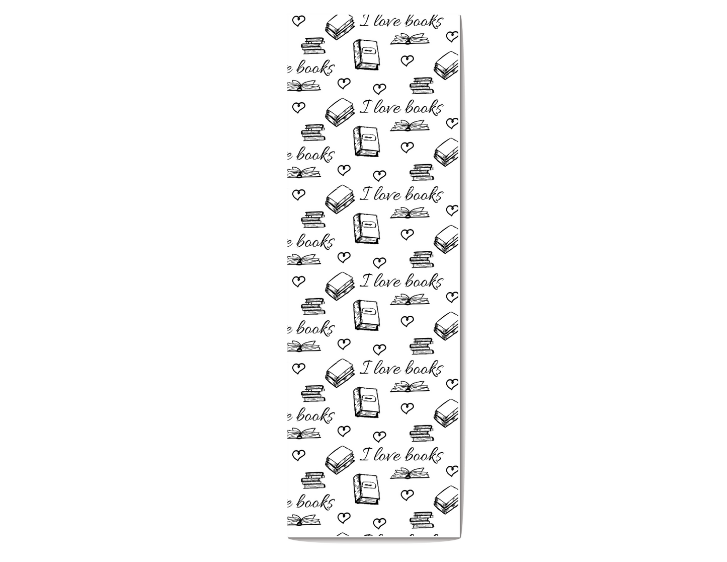 I Love Books Laminate Bookmark