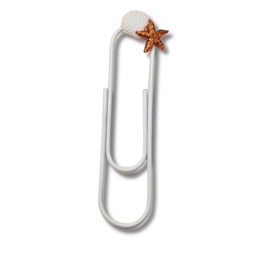 Sea Charms Paper Clip Bookmark