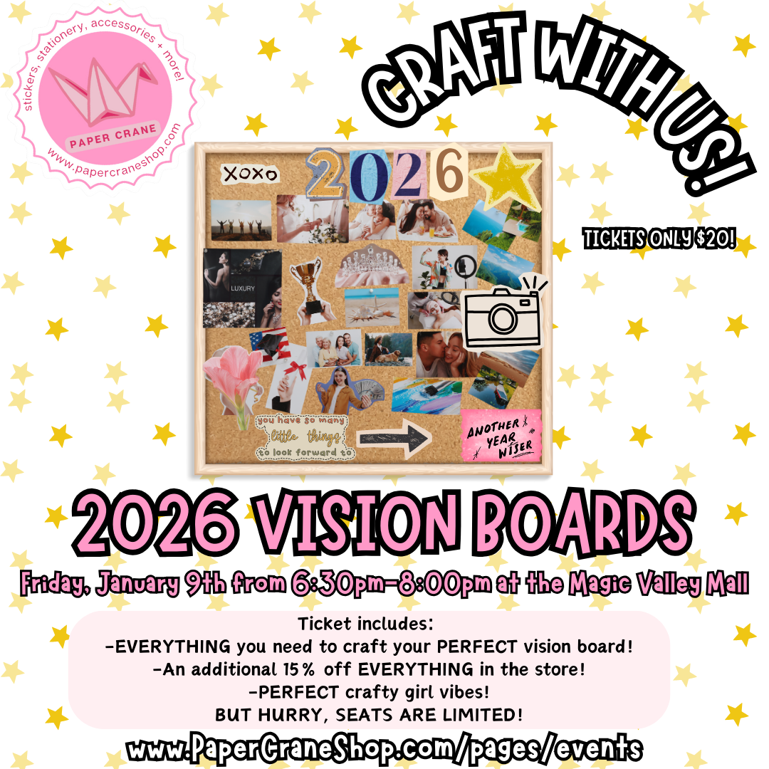 January 9th - 2026 Vision Boards