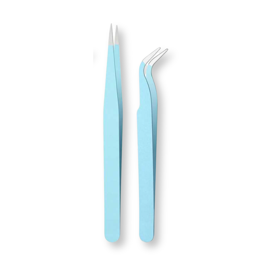 set of craft pliers in blue