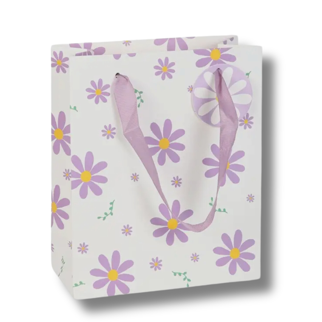 Purple Daisies Gift Bag