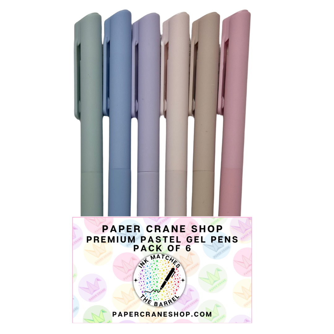 Premium Pastel Gel Pen Pack