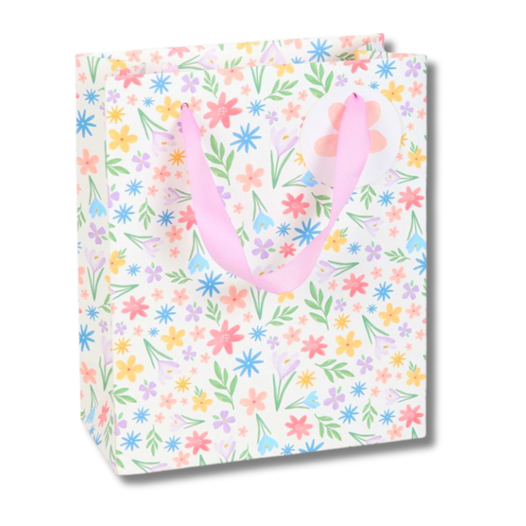 Spring Floral Gift Bag