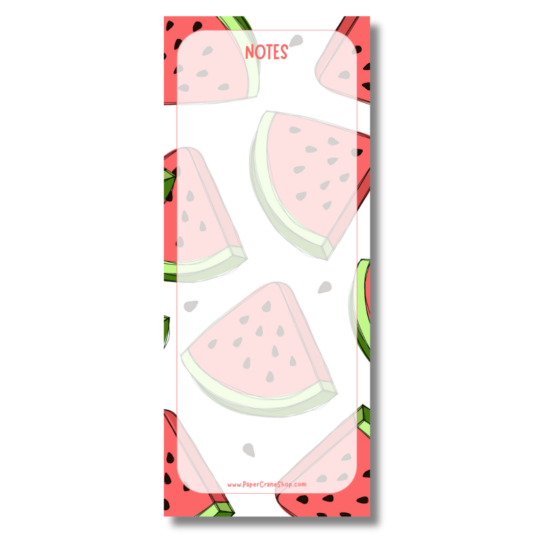 Whimsy Watermelon Tall Notepad