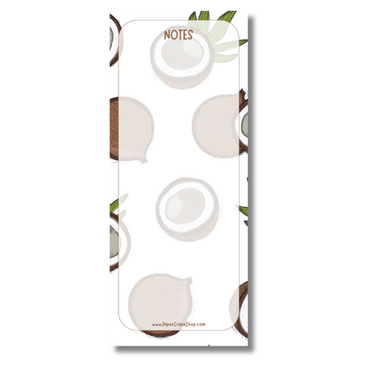 Cuckoo Coconuts Tall Notepad