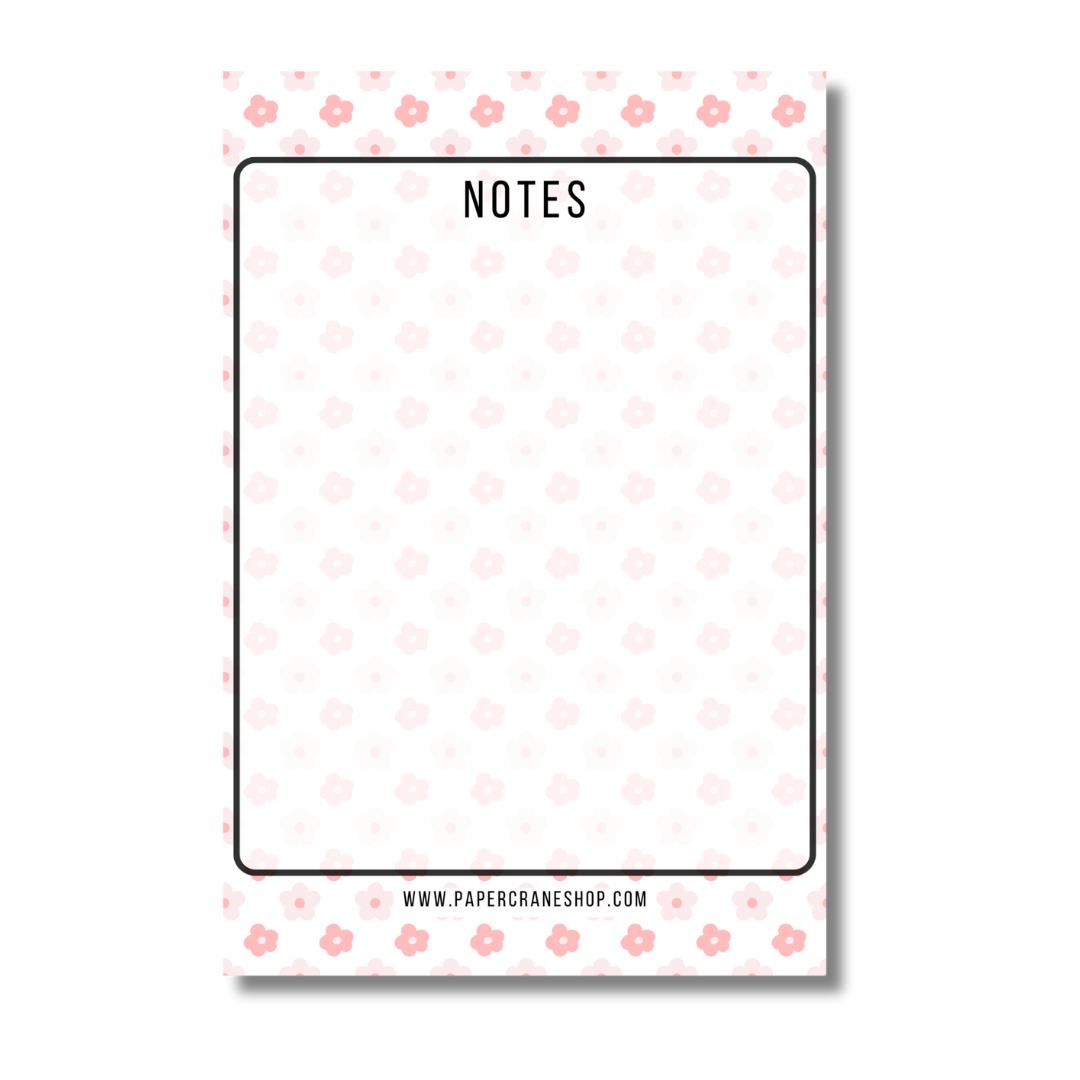 Pastel Petals Notepad