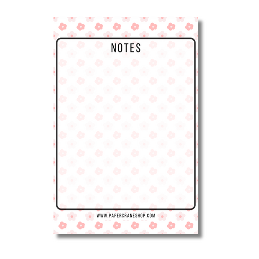 Pastel Petals Notepad