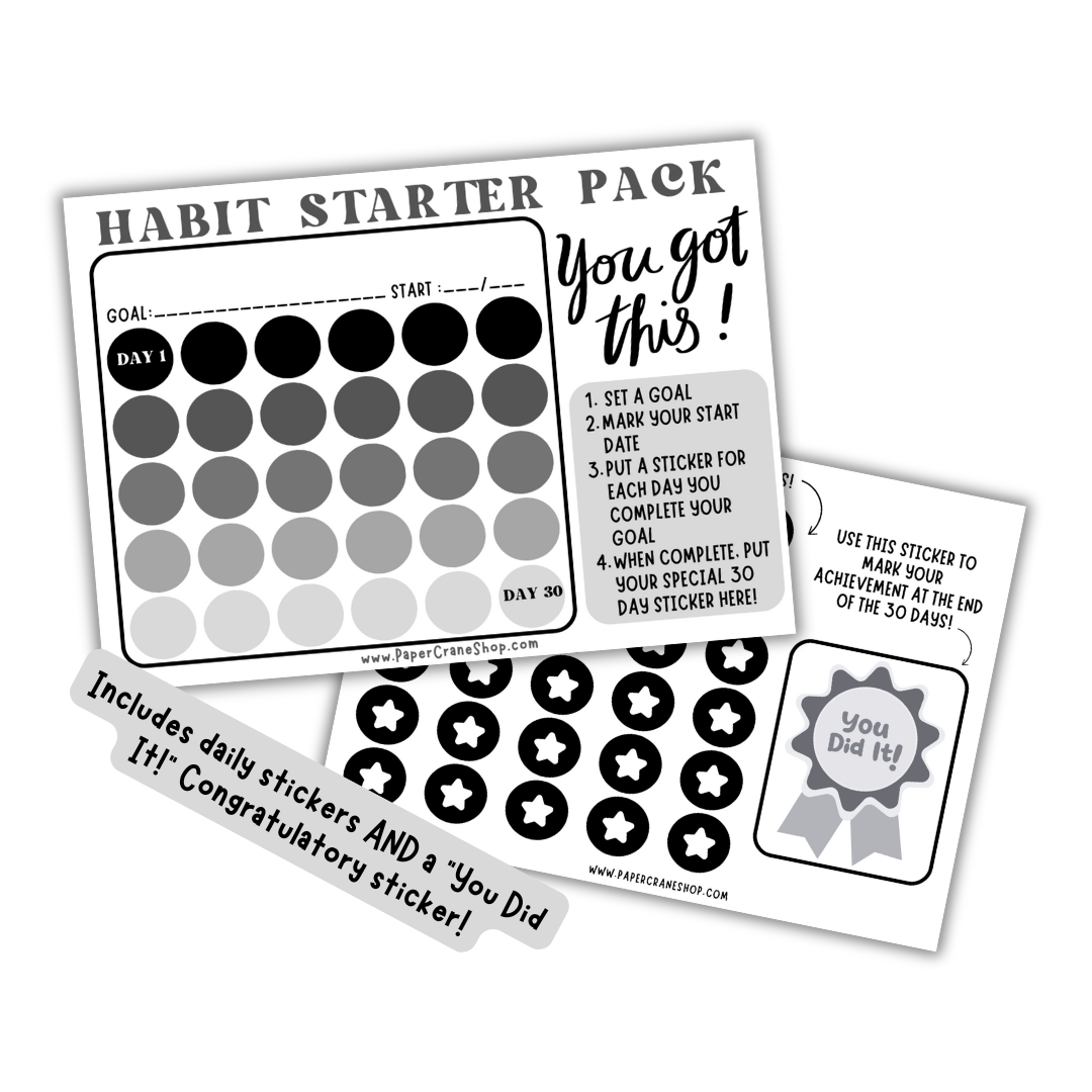 Habit Starter Pack - Black