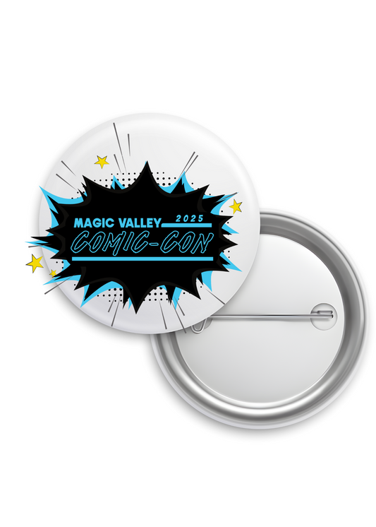 2025 Magic Valley Comic Con Button