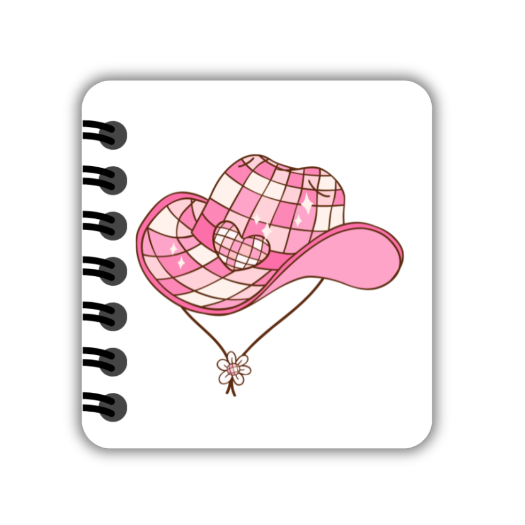 Disco Cowgirl Pocket Book - Cowgirl Hat