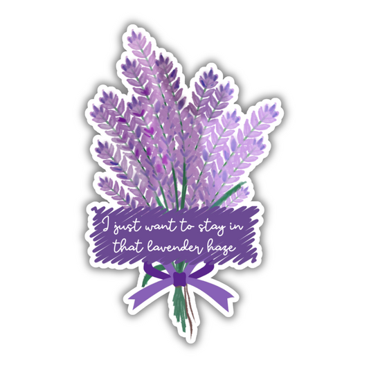 Lavender Haze Sticker