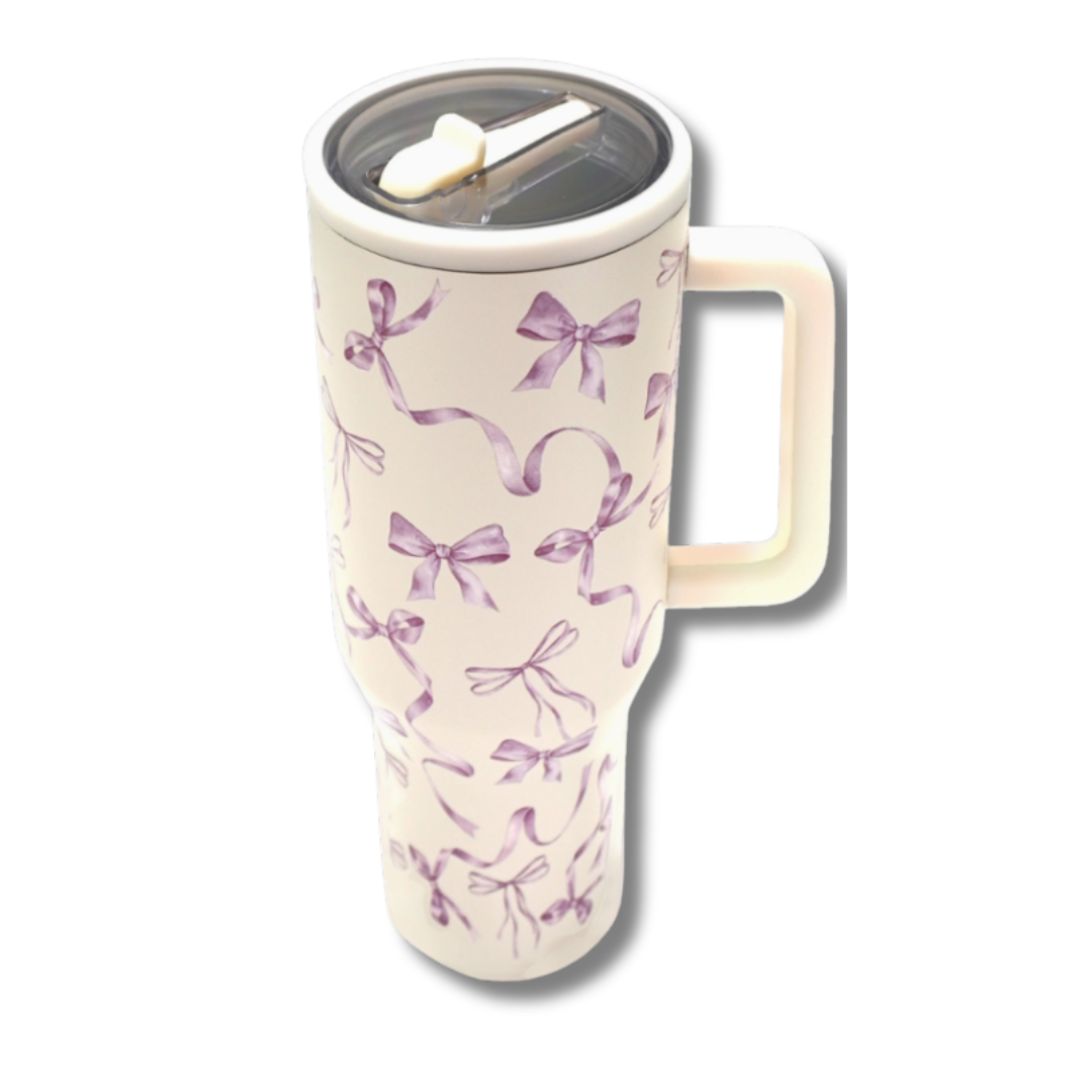 Lavender Love 40 oz Tumbler