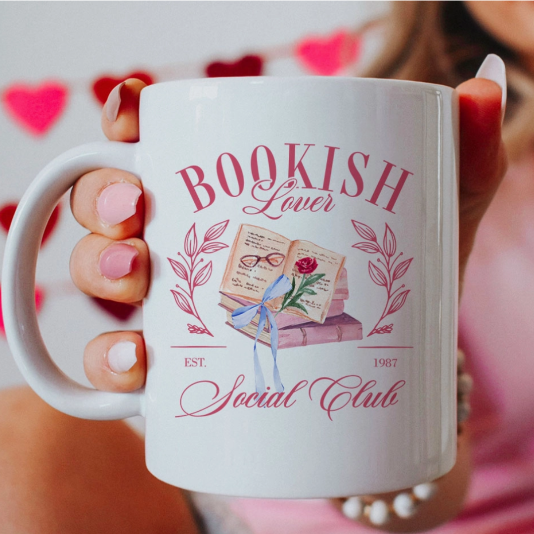 Bookish Lovers Social Club Mug
