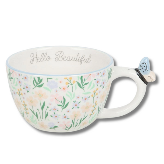 Hello Beautiful Spring Mug