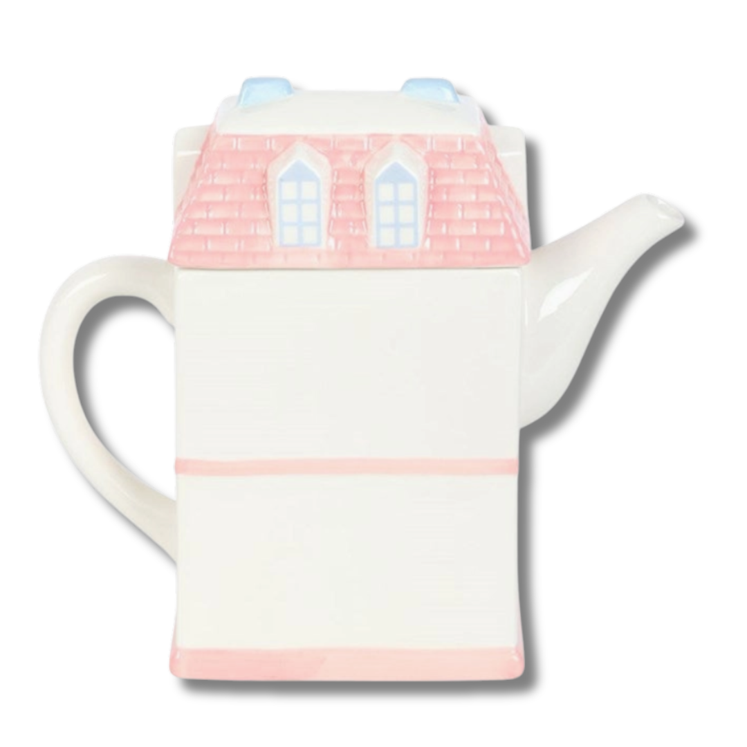 Pastel House Teapot