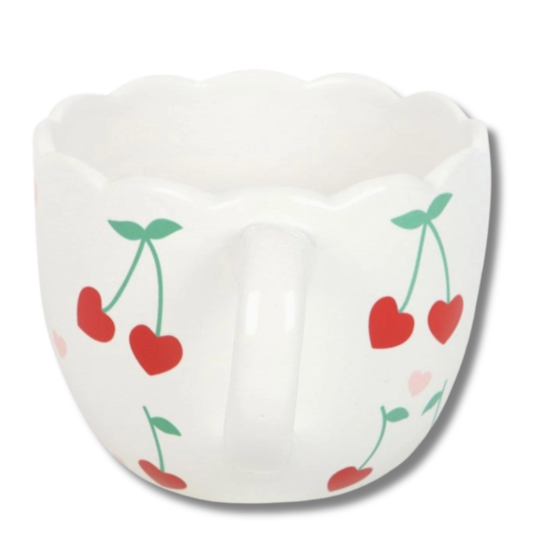 Cherry Hearts Mug