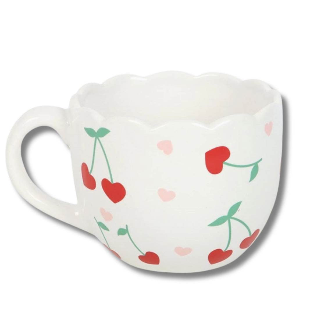 Cherry Hearts Mug