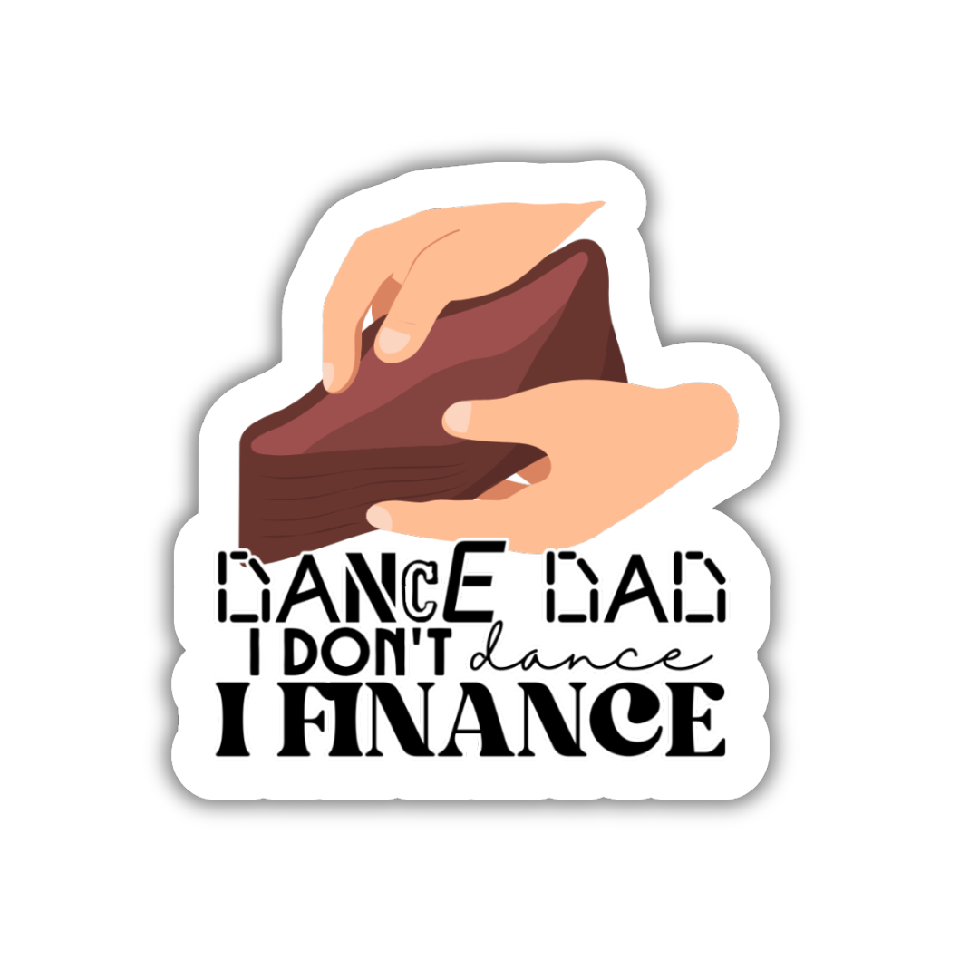 Dance Dad Sticker