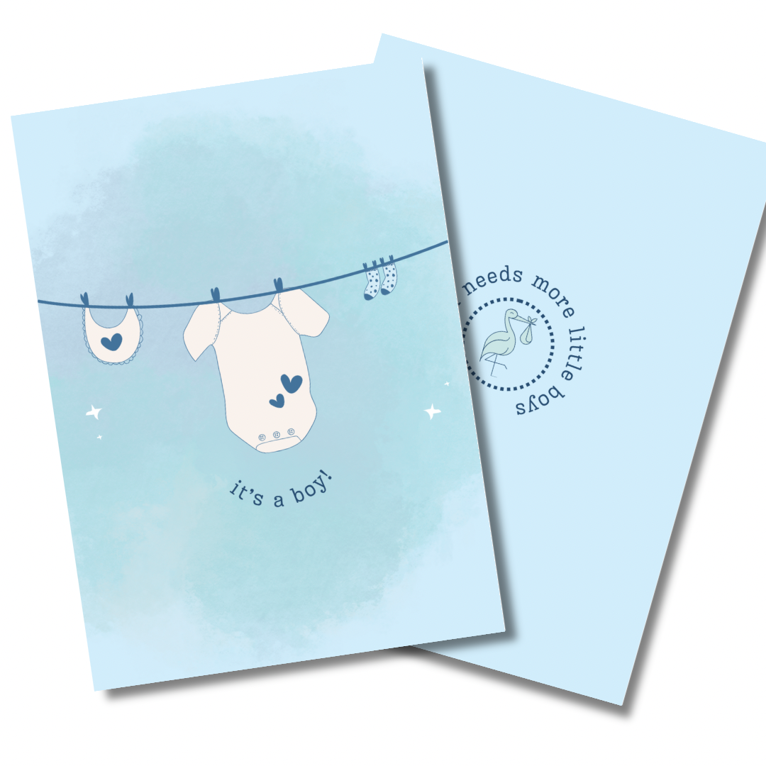It’s A Boy Card