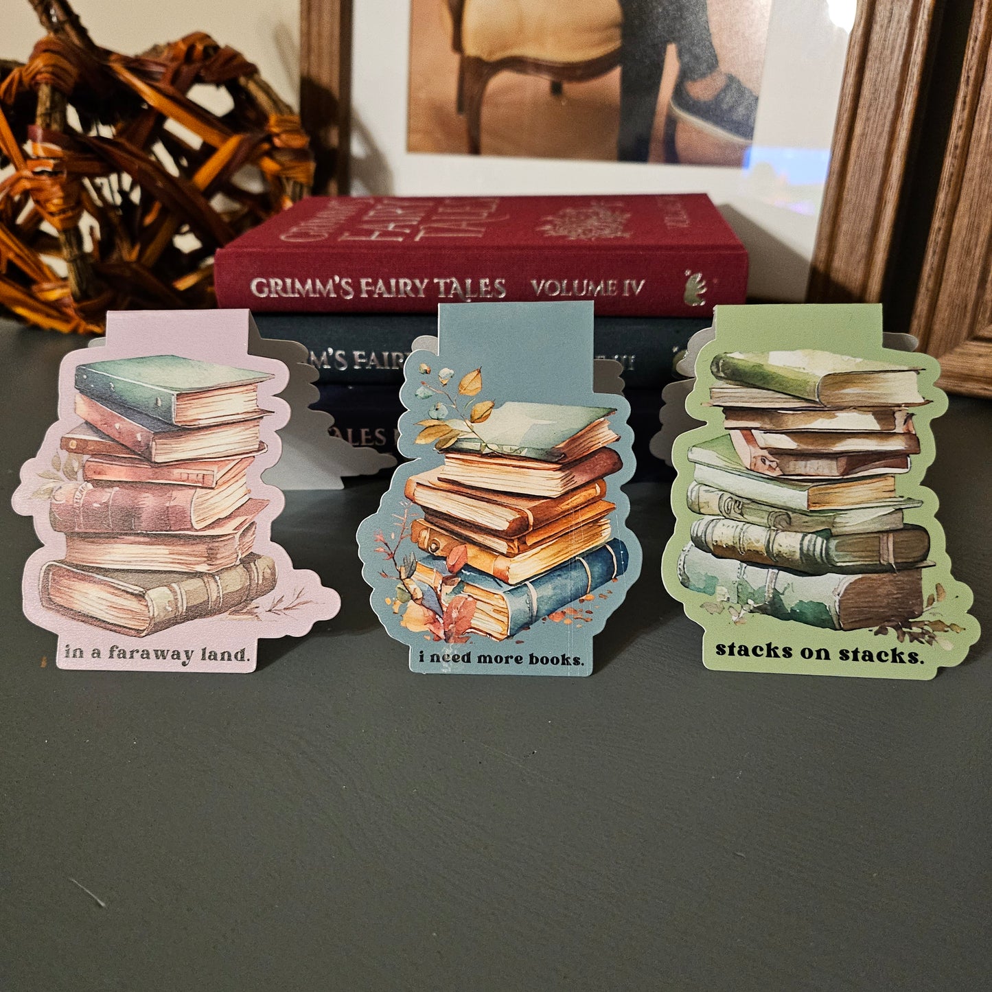 Book Lover Magnetic Bookmarks