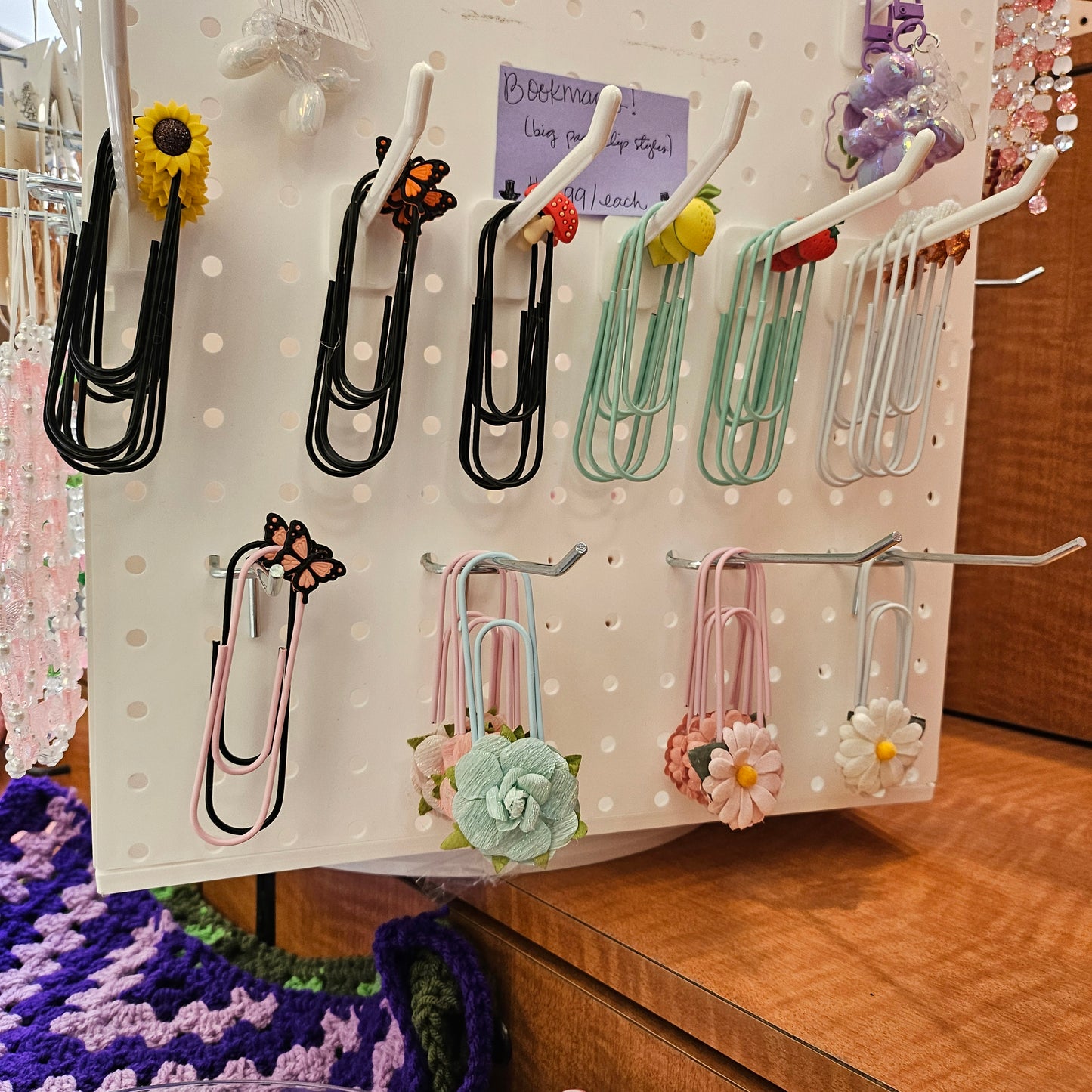 Paper Clip Bookmarks