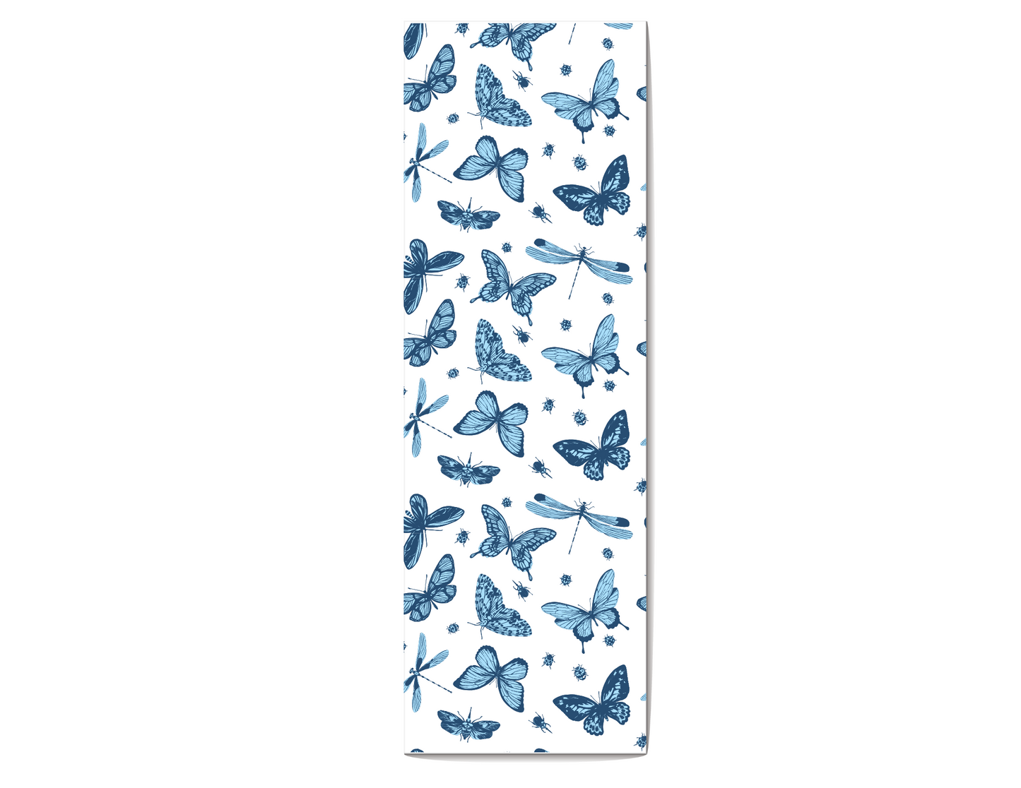 Blue Butterflies Laminate Bookmark