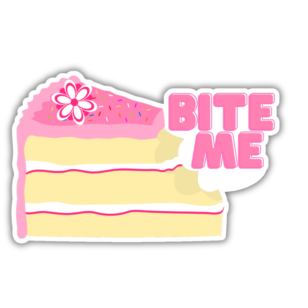 Bite Me Sticker