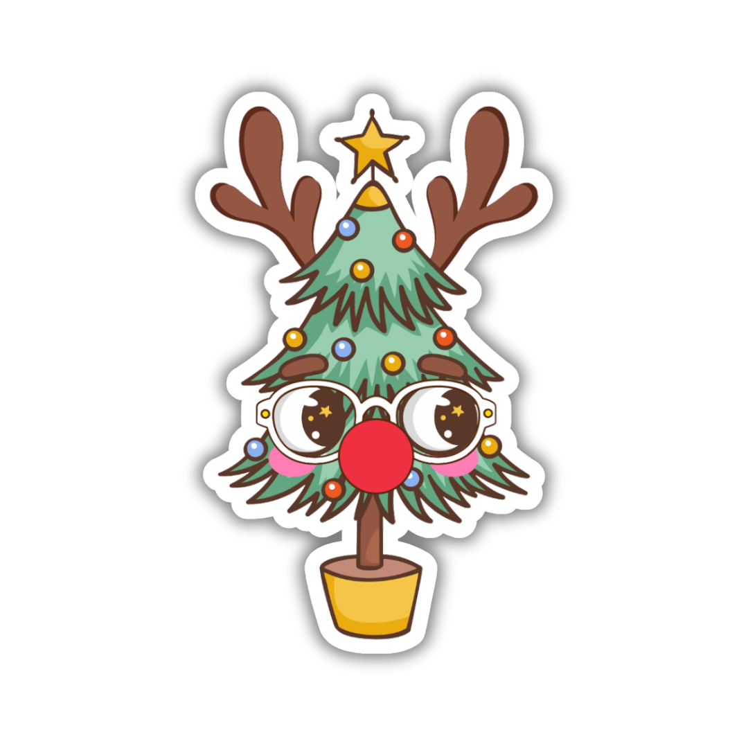 Holiday Trees Stickers - JUMBO EDITION