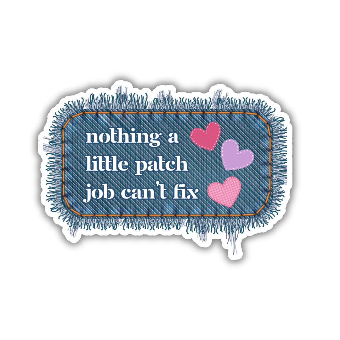 Patch Job Sticker