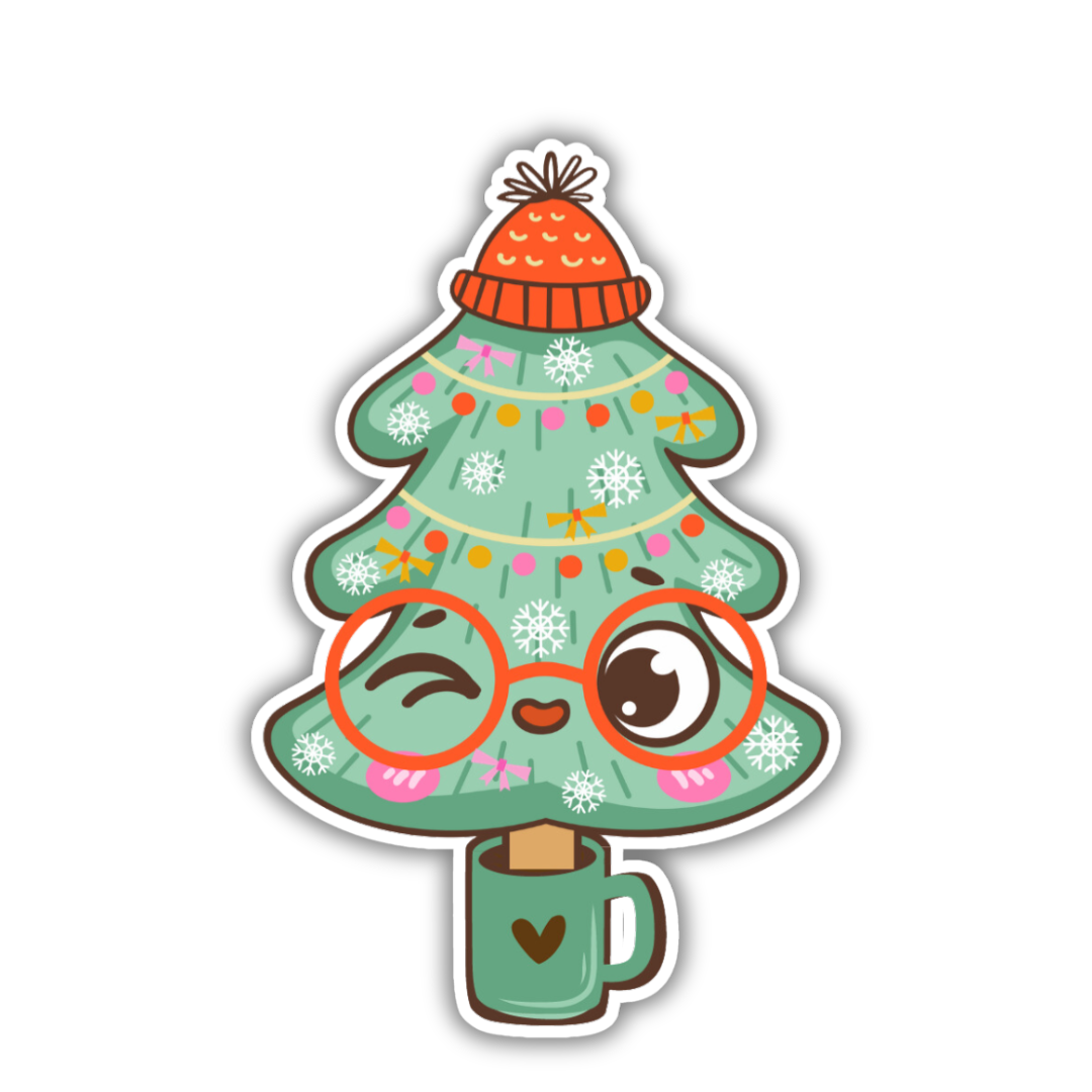 Holiday Trees Stickers - JUMBO EDITION