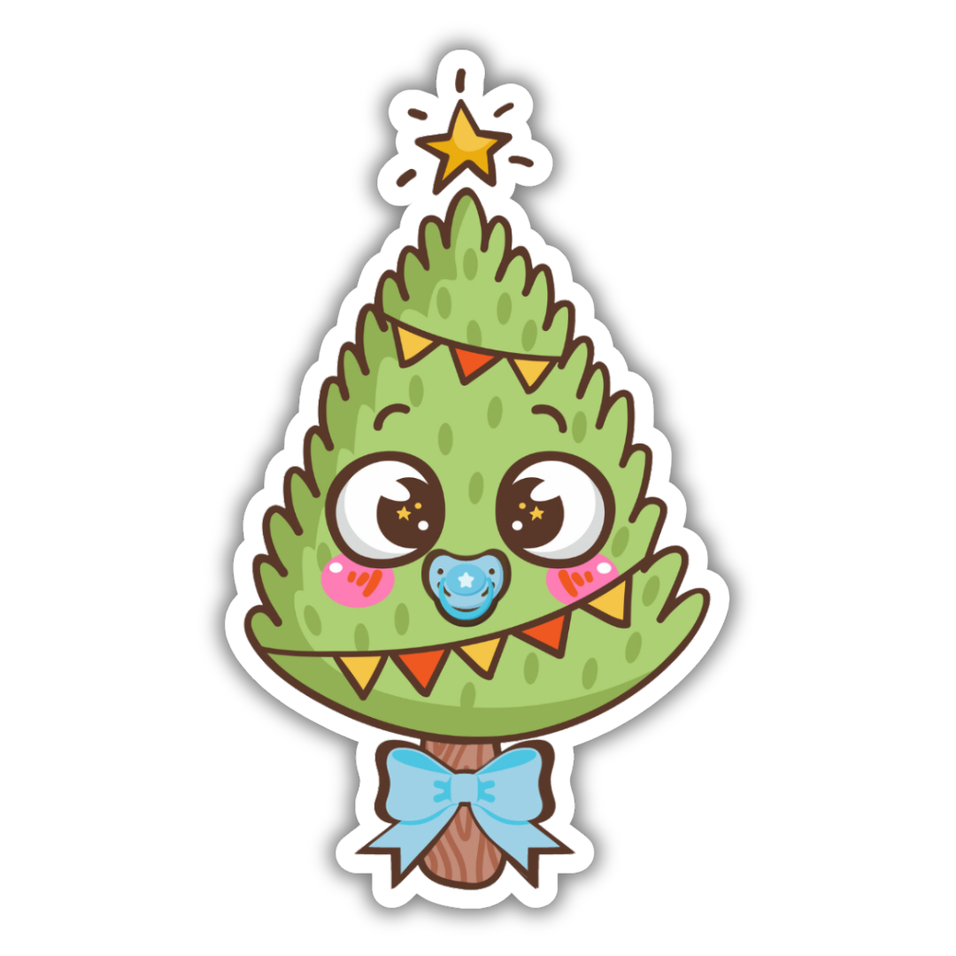 Holiday Trees Stickers - JUMBO EDITION