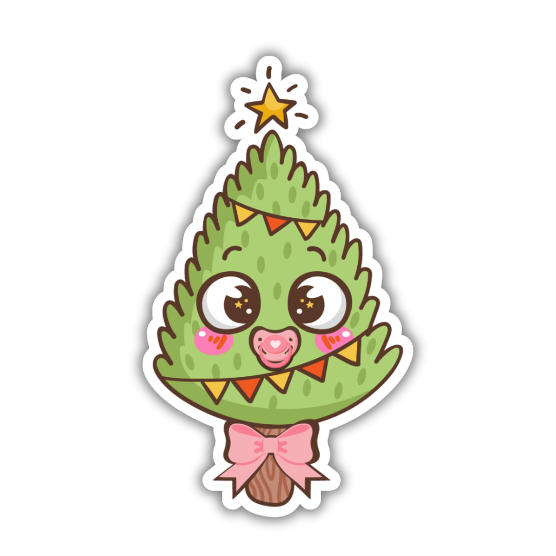 Holiday Trees Stickers - JUMBO EDITION