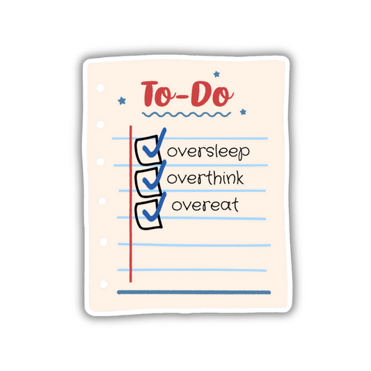 Overall To-Do List Sticker