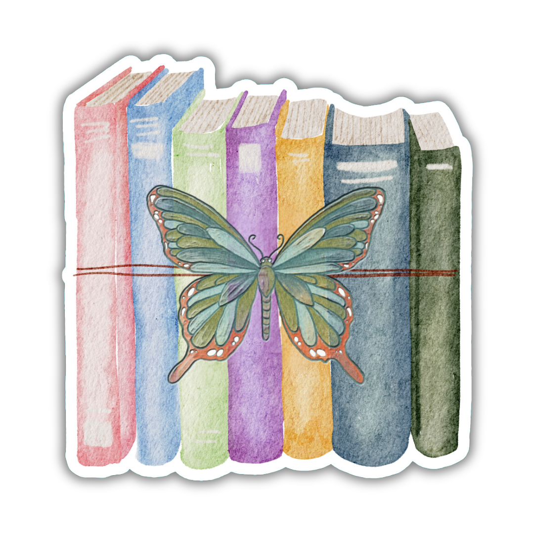 Butterfly Bound Books Sticker