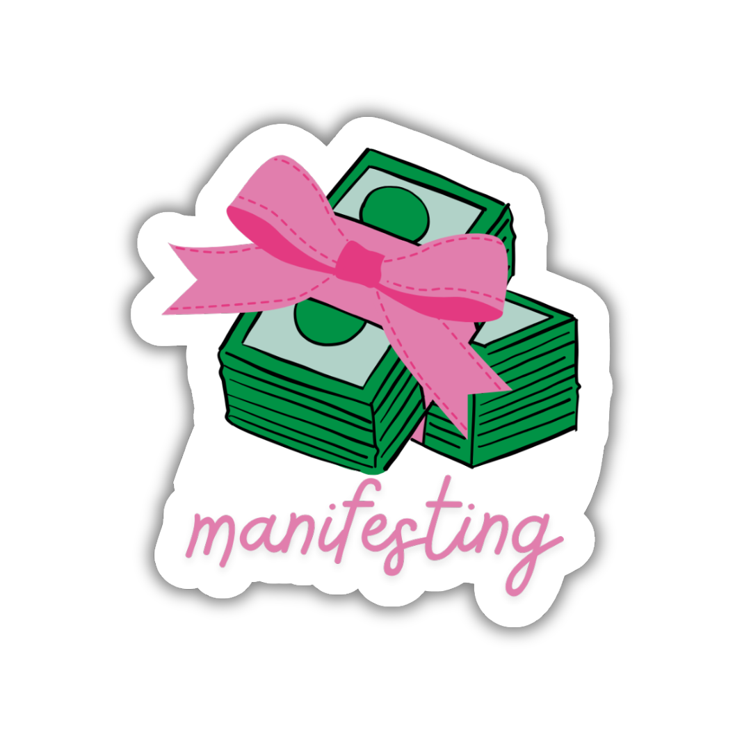 Manifesting Money Sticker