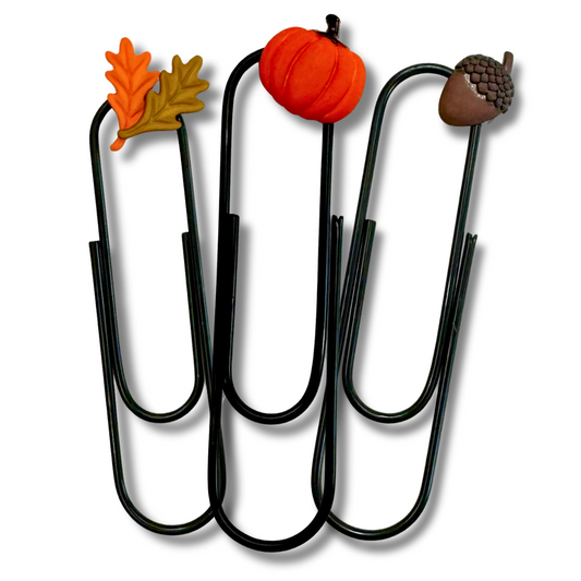 Paper Clip Bookmarks - FALL EDITION