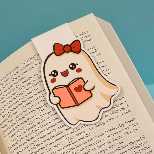 Boo-kish Ghostie Magnetic Bookmark