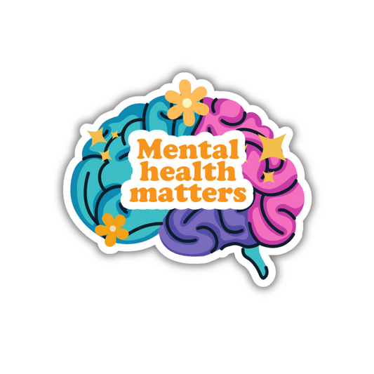 Mental Health Matters Sticker