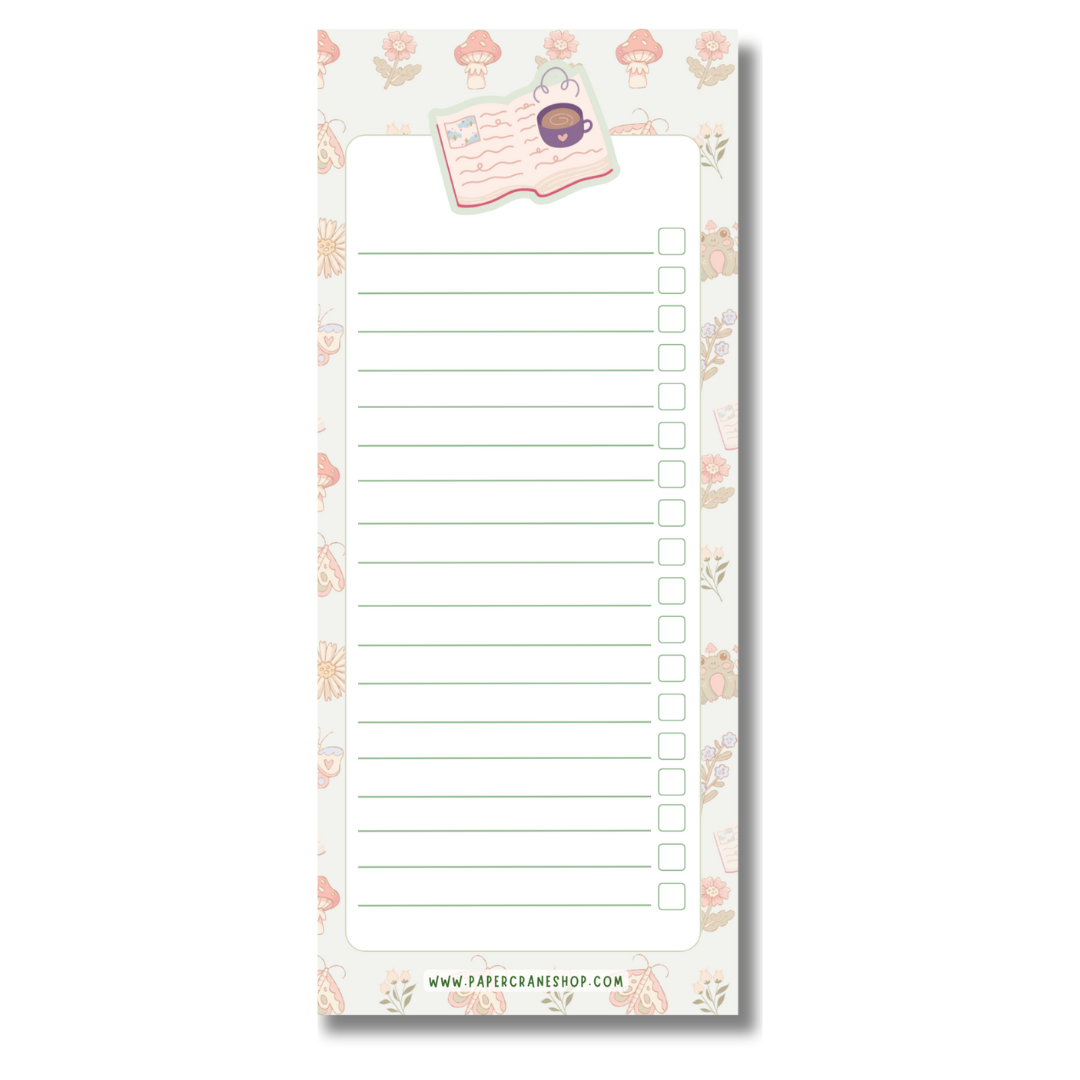 Spring Cottage Little List Notepad