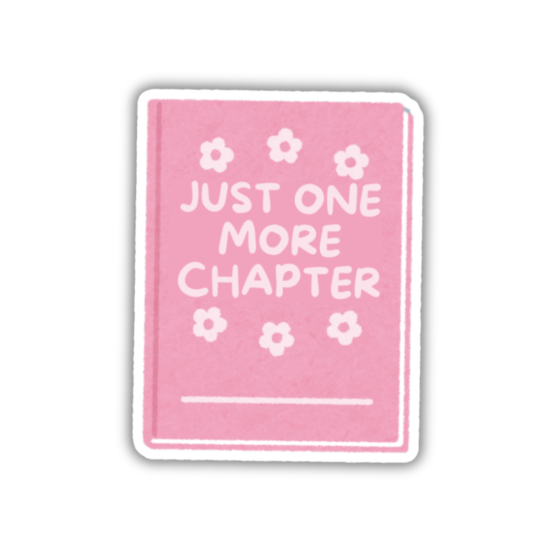 Just One More Chapter Sticker – Paper Crane