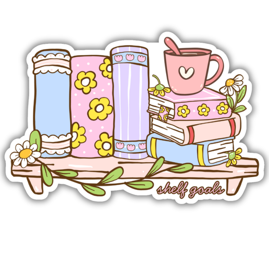 Shelf Goals Jumbo Sticker