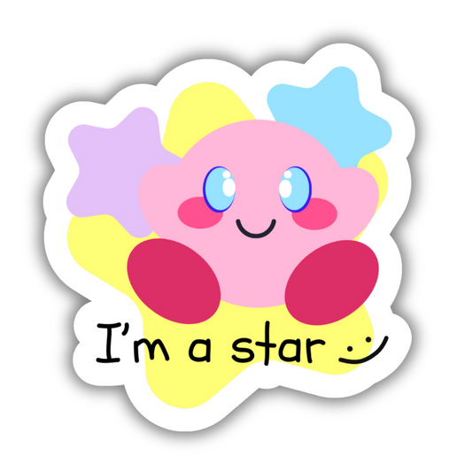 I'm a Star Jumbo Sticker
