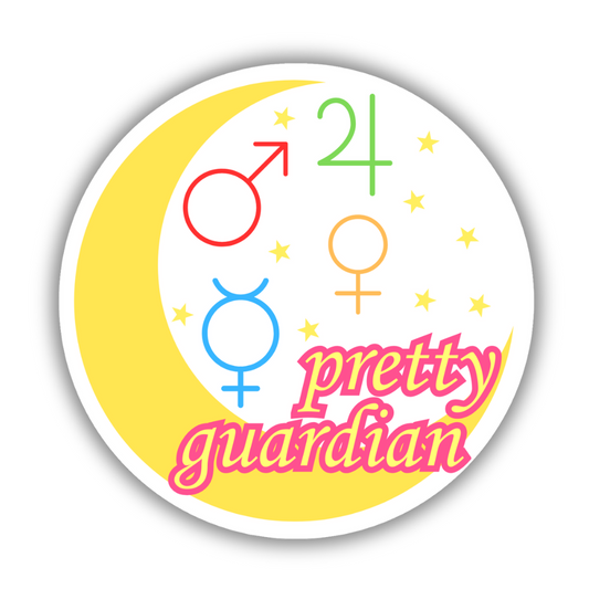Pretty Guardian Jumbo Sticker