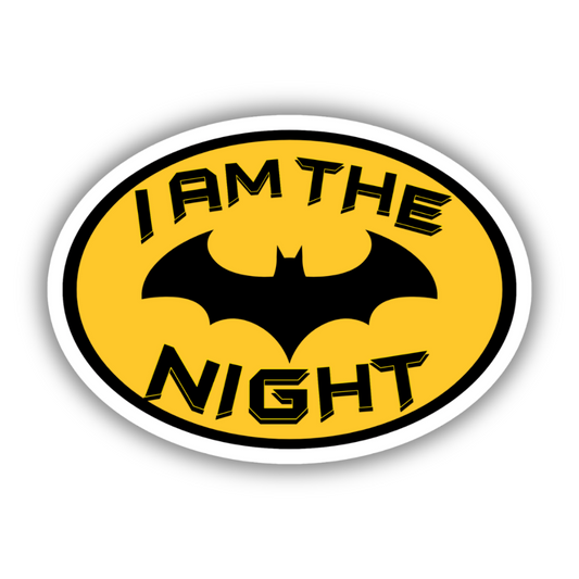 I Am The Night Jumbo Sticker