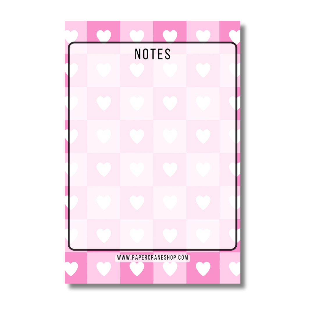 Heart Notepads