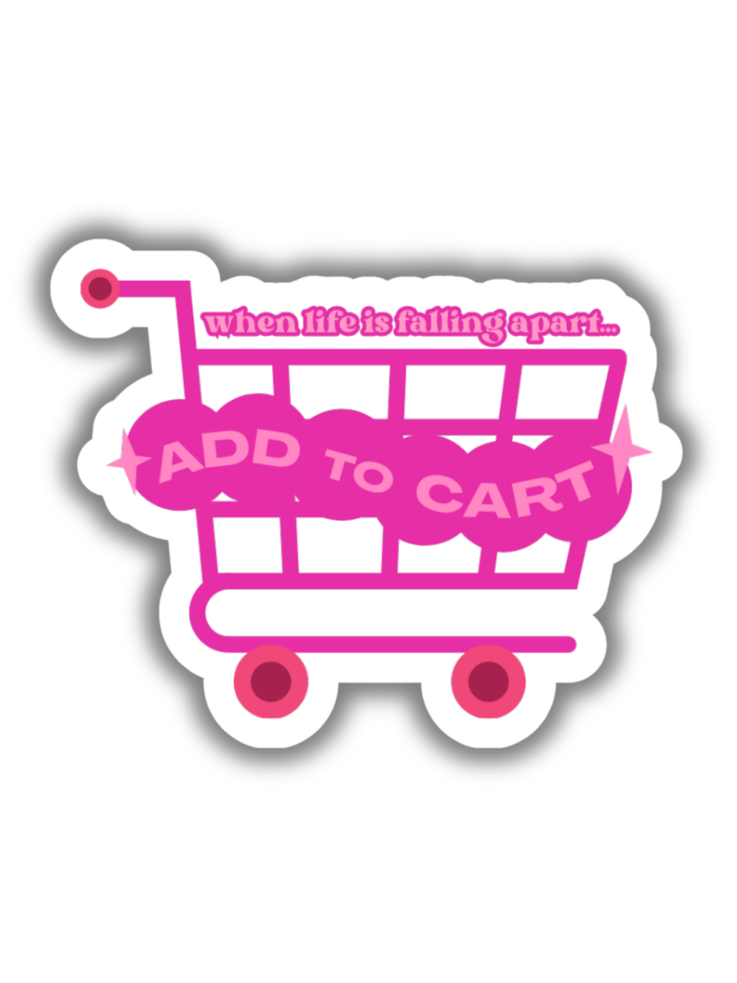 Add to Cart Sticker