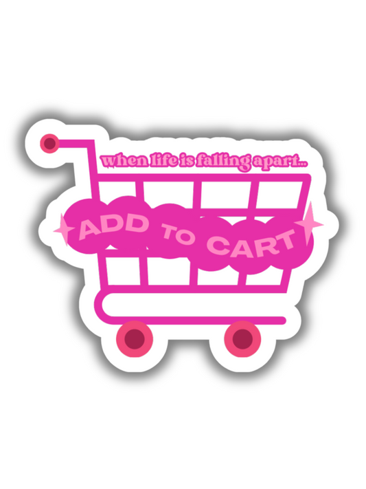 Add to Cart Sticker